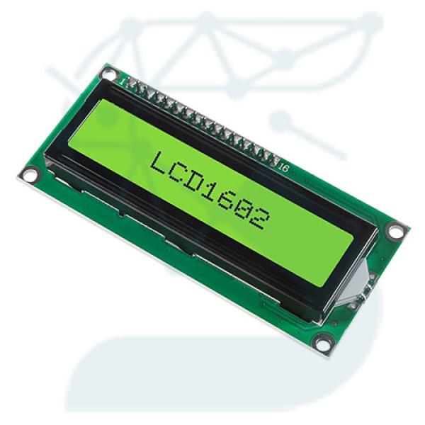 نمایشگر کاراکتری 2*16 سبز | CH LCD 2*16 GREEN