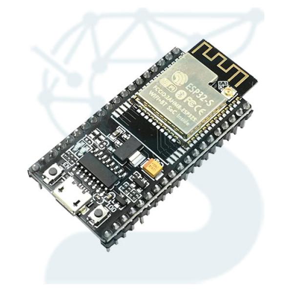 برد توسعه ESP32S با مبدل CH340 مدل 38 پایه