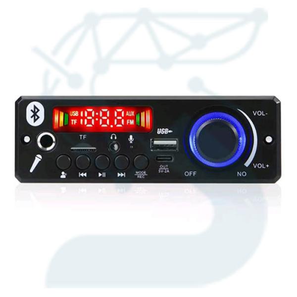 MP3 پلیر به همراه امپلی فایر دو کانال 80W مدل JX-X1