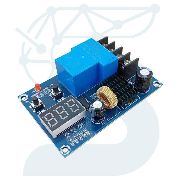ماژول کنترل شارژ دیجیتال برای باتری 6 تا 60 ولت مدل xh-m604